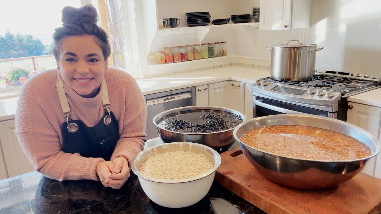 Cover Image for Youtube video: It is so much BETTER done this way! How to Pressure Canning Beans!