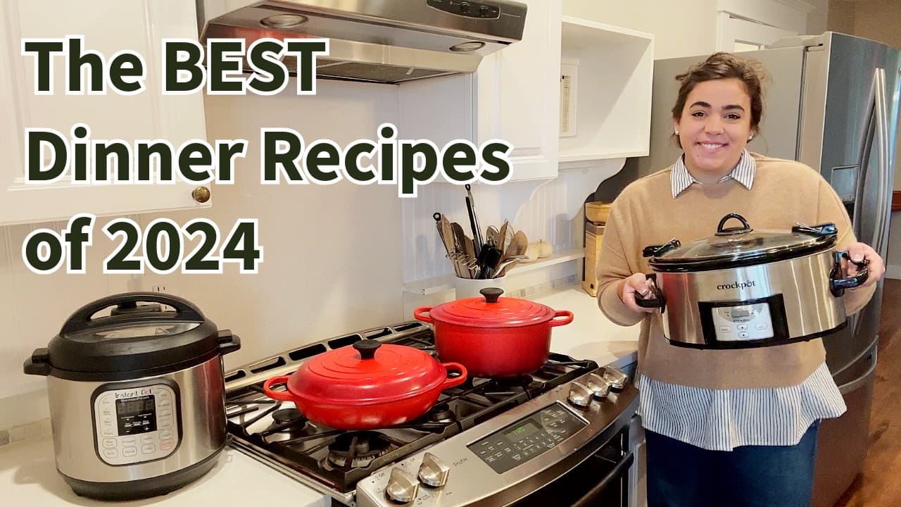 Cover Image for Youtube video: The Ultimate 2024 Dinner Recipe Compilation!