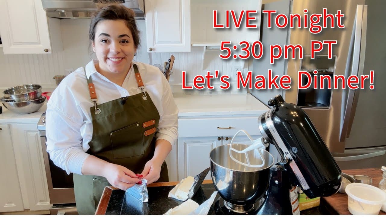 Cover Image for Youtube video: Make Breakfast for Dinner with Me, LIVE!