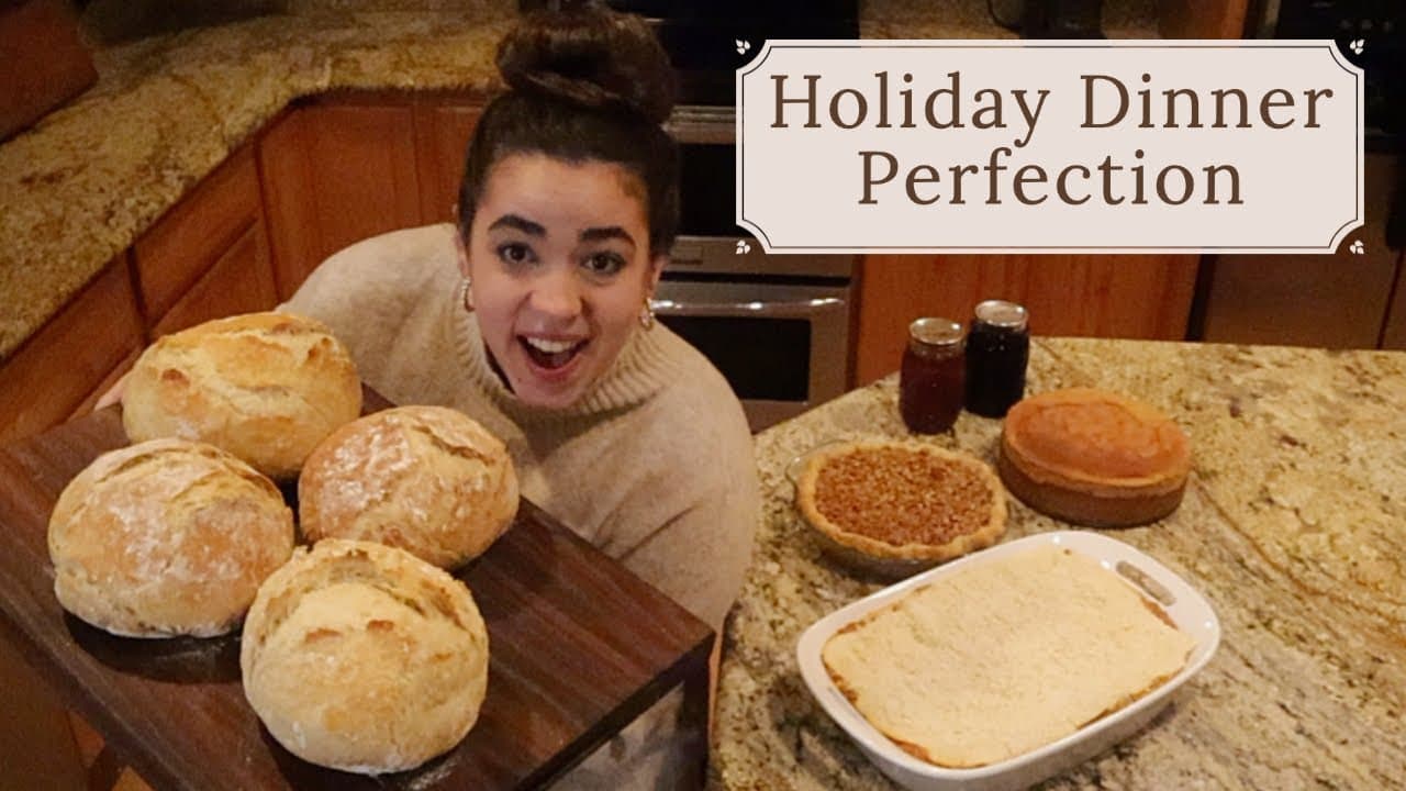 Cover Image for Youtube video: Making an Entire Holiday Meal From Scratch