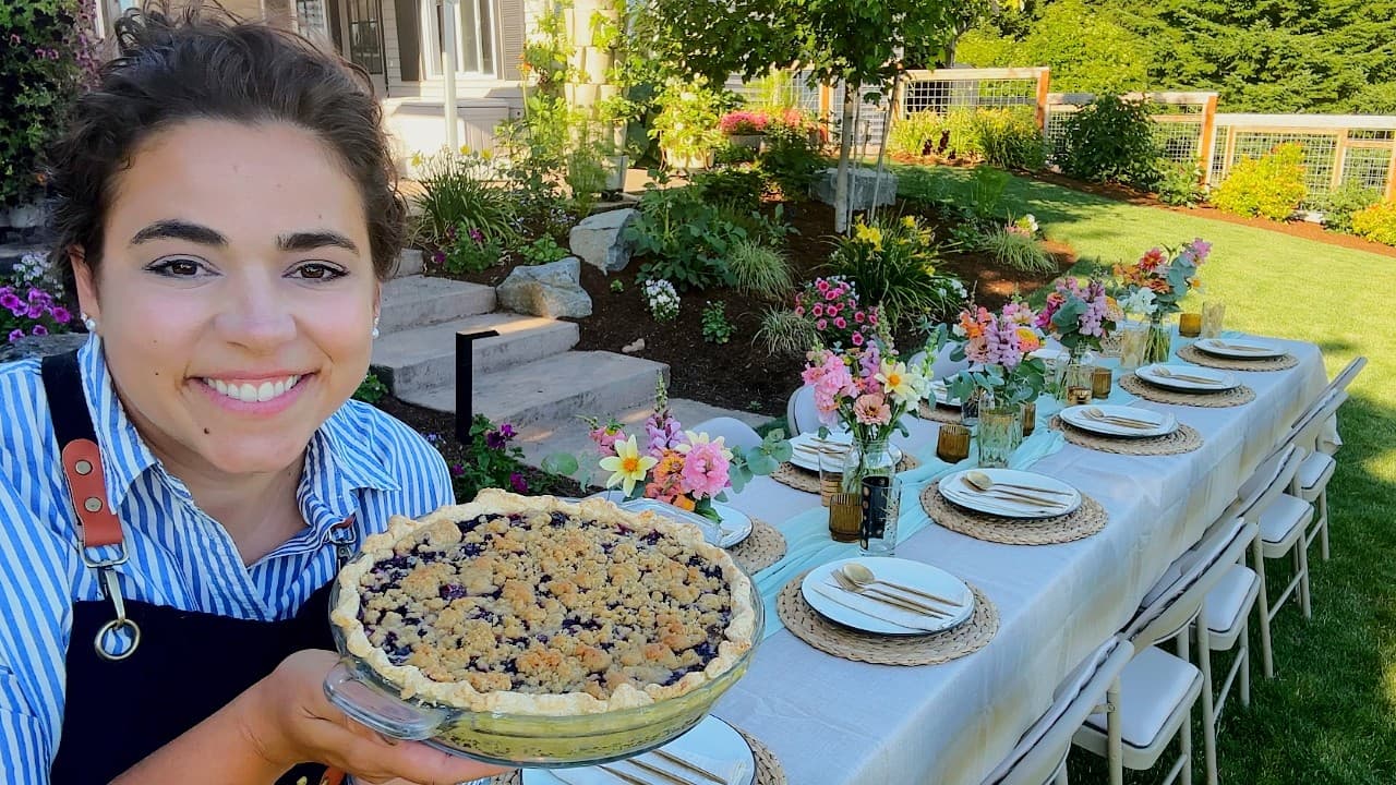 Cover Image for Youtube video: Celebrating the Garlic Harvest with a Beautiful Dinner Party!