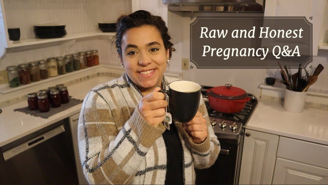 Cover Image for Youtube video: A Very Personal and Honest Pregnancy Q&A | Plus a Biscuit Recipe