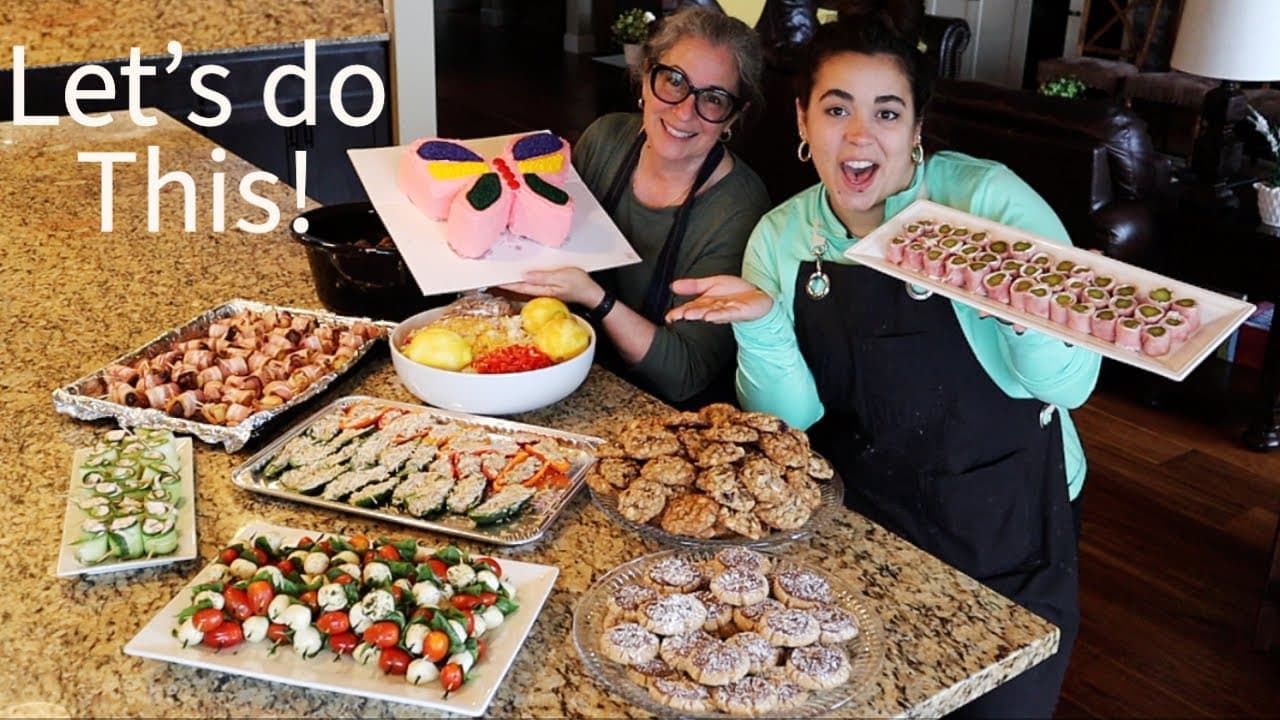 Cover Image for Youtube video: HUGE MEGA Party Prep for Two Big Parties | 16 Scratch Recipes