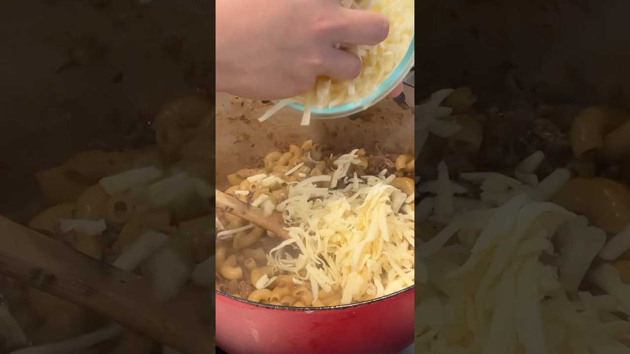 Cover Image for Youtube video: Homemade Hamburger Helper!