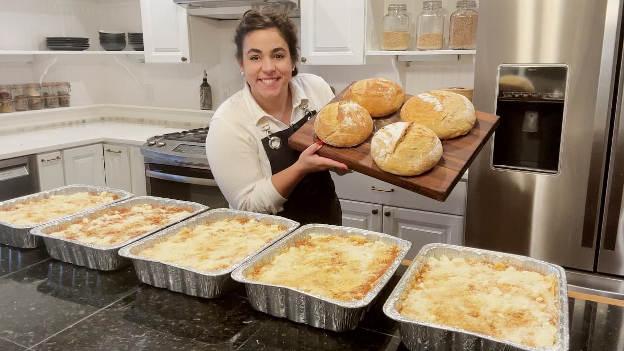 Cover Image for Youtube video: An Epic Day Spent in the Kitchen for a Huge Family Dinner! 100% From Scratch