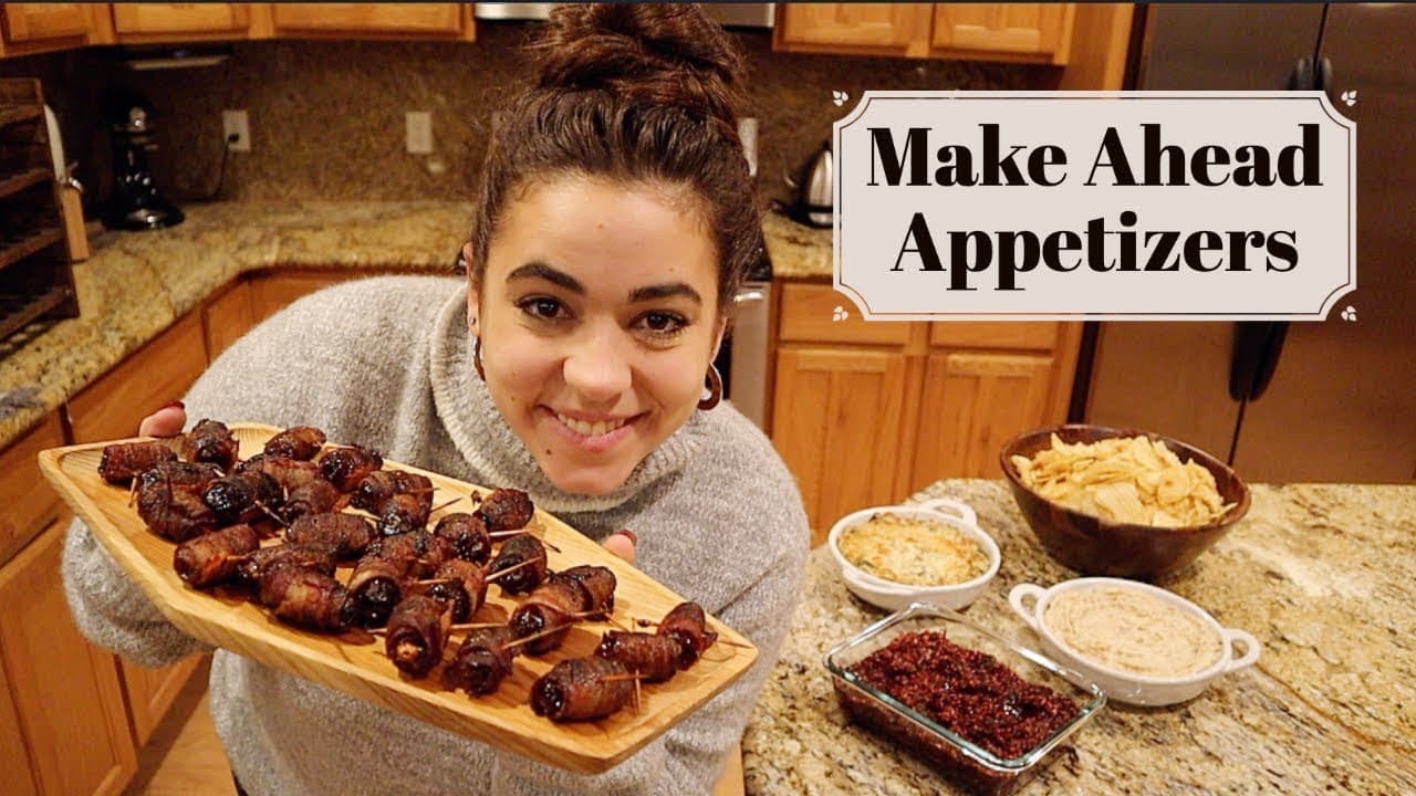 Cover Image for Youtube video: Easy Make-Ahead Holiday Appetizers