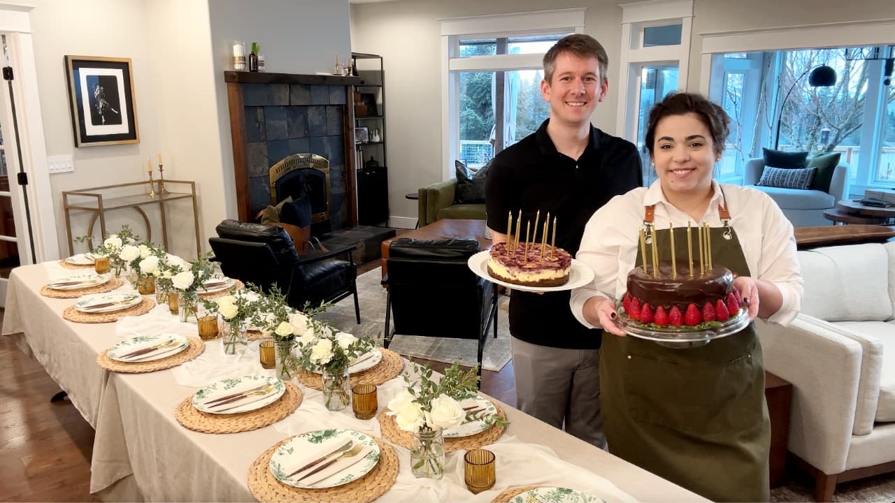 Cover Image for Youtube video: A Wonderful Reason to Celebrate with a HUGE Dinner Party! From Start to Finish!