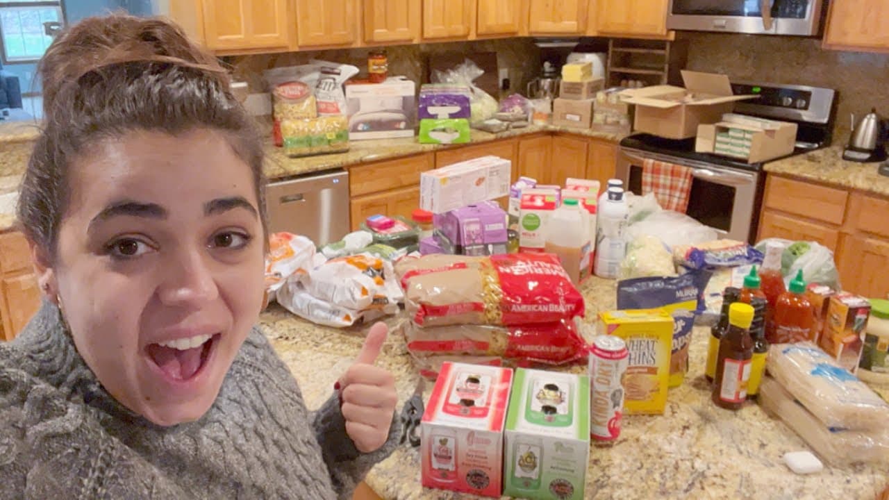 Cover Image for Youtube video: That Grocery Haul Escalated Quickly! Stocking up on pantry staples!