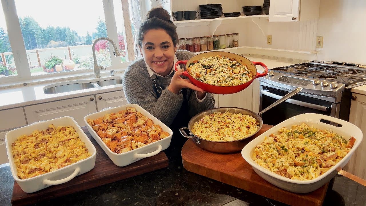 Cover Image for Youtube video: Make Christmas Morning Stress Free with one of these Make Ahead Breakfast Casseroles!