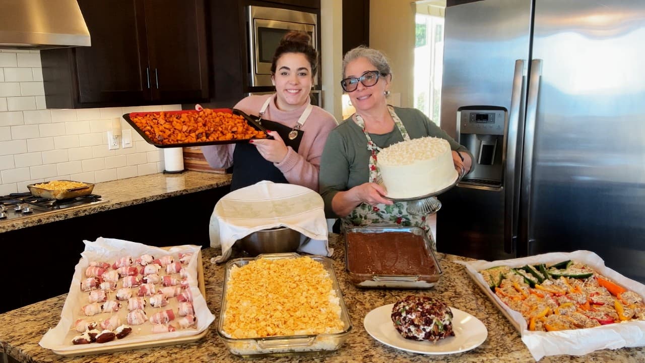 Cover Image for Youtube video: HUGE Meal Prep Day for a Christmas Day Celebration!