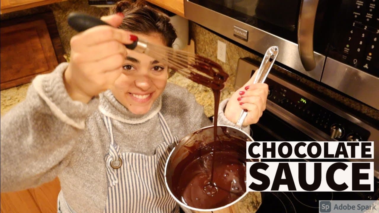 Cover Image for Youtube video: Homemade Chocolate Sauce