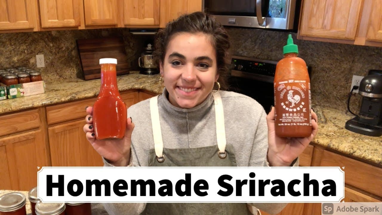 Cover Image for Youtube video: Sriracha Sauce Recipe From Scratch!