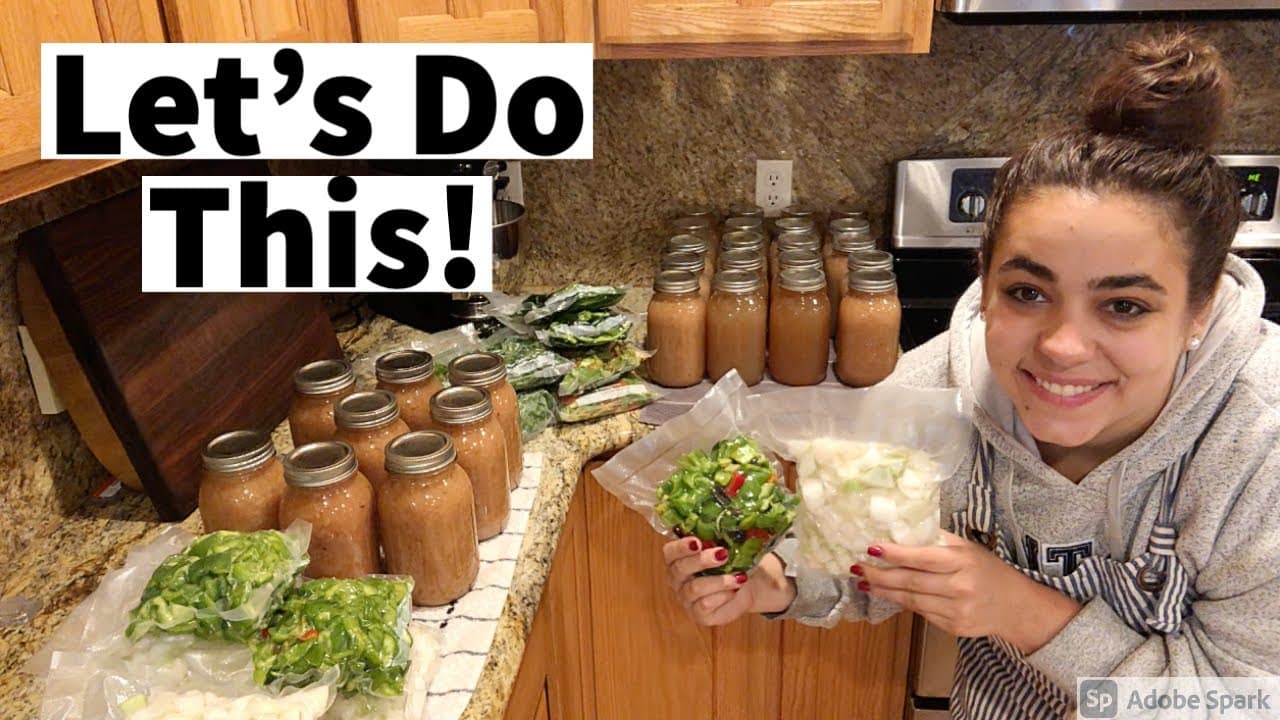 Cover Image for Youtube video: HUGE Food Preservation day! Will I get it all done??