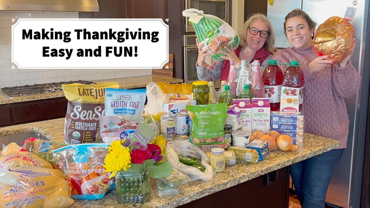 Cover Image for Youtube video: Thanksgiving Shop and Plan with US!! Costco and Winco Grocery Haul