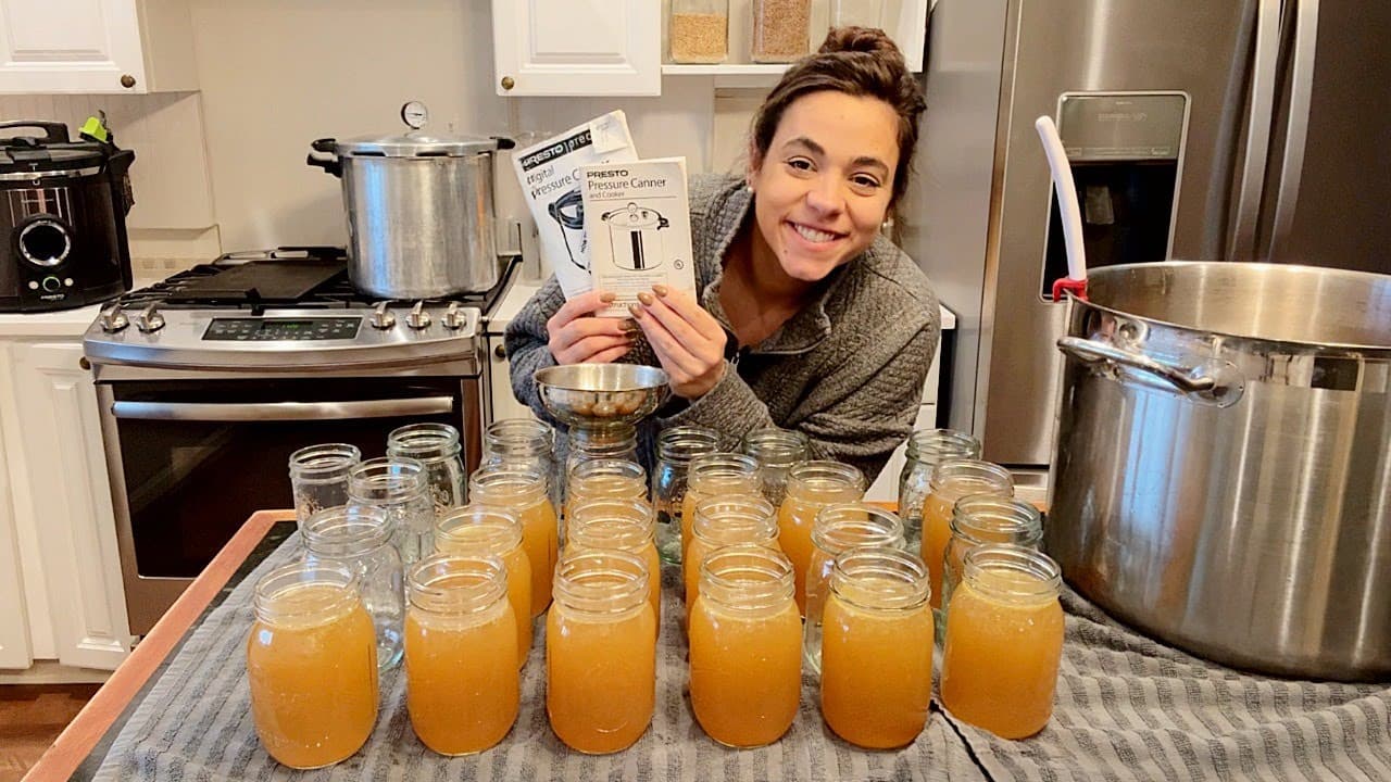 Cover Image for Youtube video: A Cozy Kitchen Day Restocking the Pantry with Homemade Staples!