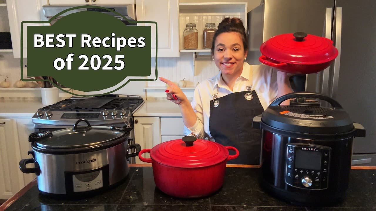 Cover Image for Youtube video: The Ultimate 2025 Recipe Compilation!
