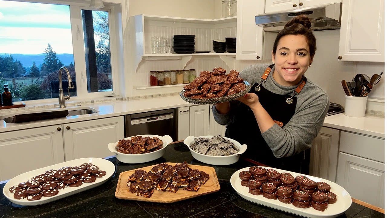 Cover Image for Youtube video: 6 SUPER Easy No-Bake Christmas Candies Your Family Will LOVE!