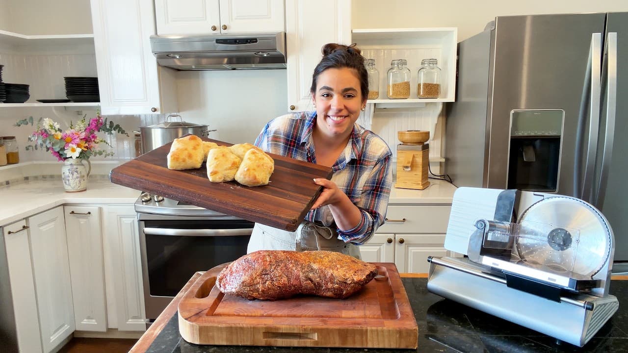Cover Image for Youtube video: I Made My Own Lunch Meat and the Perfect Bread to Go With It