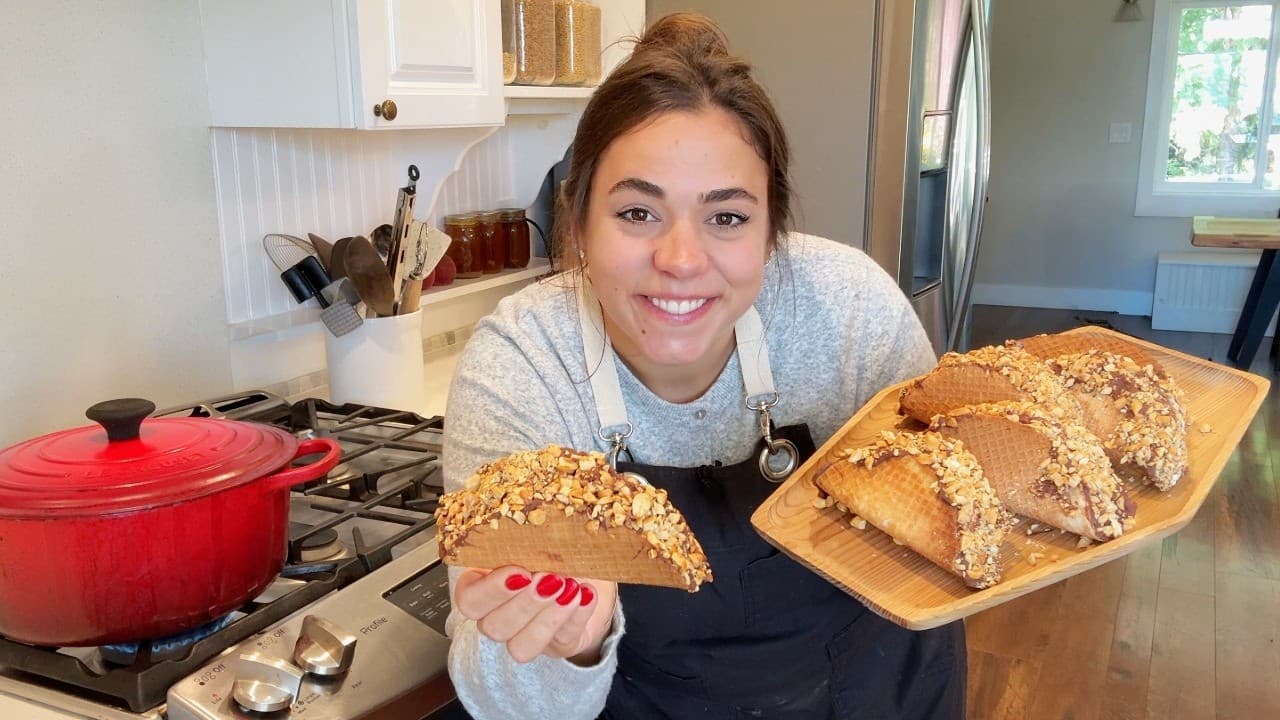 Cover Image for Youtube video: Cooking Up Fun! Making Pozole and Choco Tacos From Scratch!!