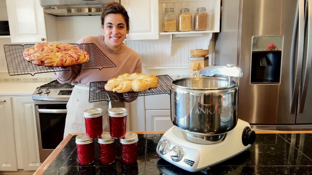 Cover Image for Youtube video: Is it worth the HYPE!?! Trying an Ankarsrum Mixer for the first time!!