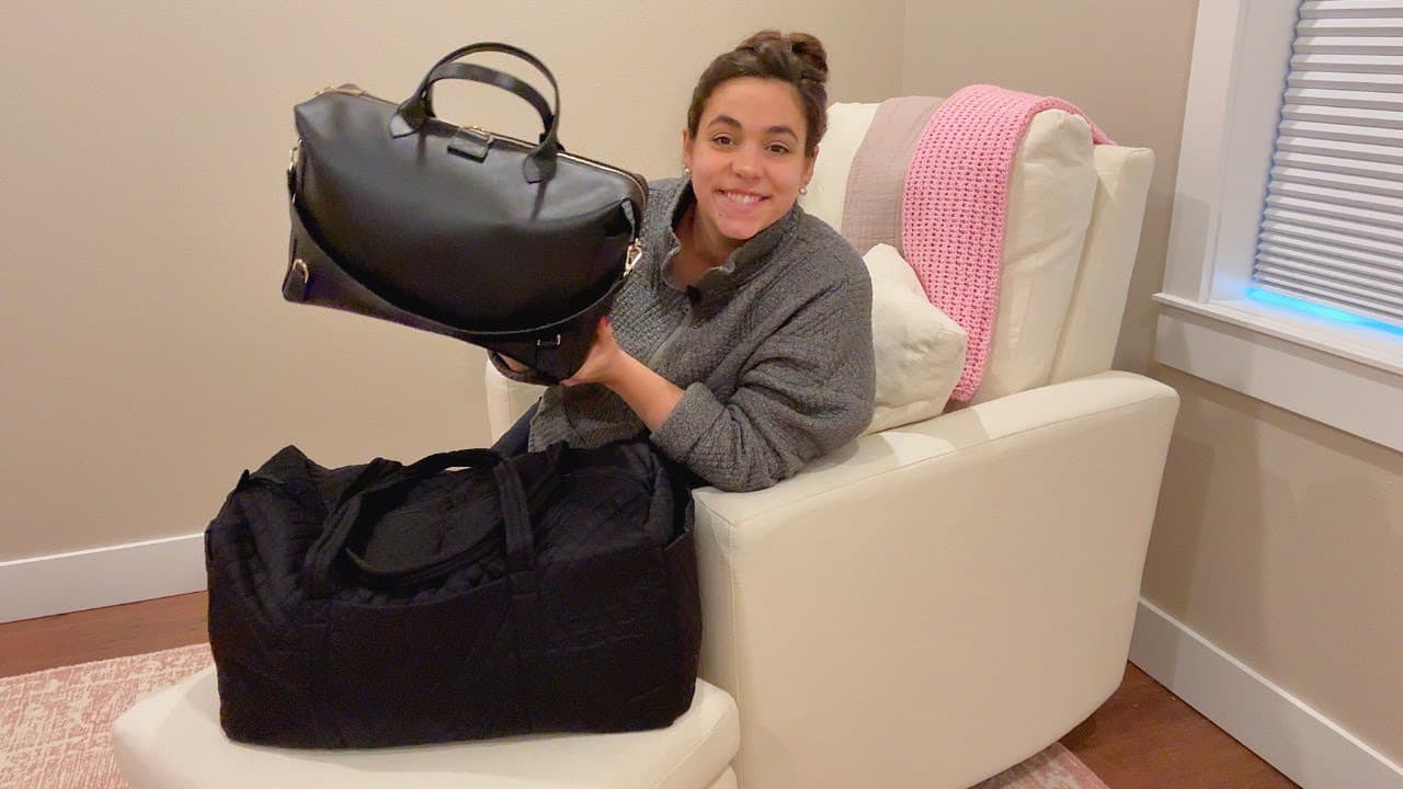 Cover Image for Youtube video: Pack My Hospital Bag with Me and Go Over My Birth Plan!