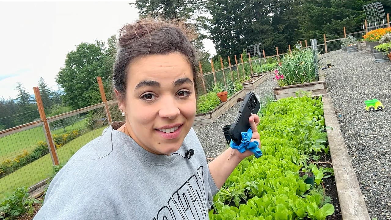Cover Image for Youtube video: Racing the Clock to Finish Our Summer Garden!